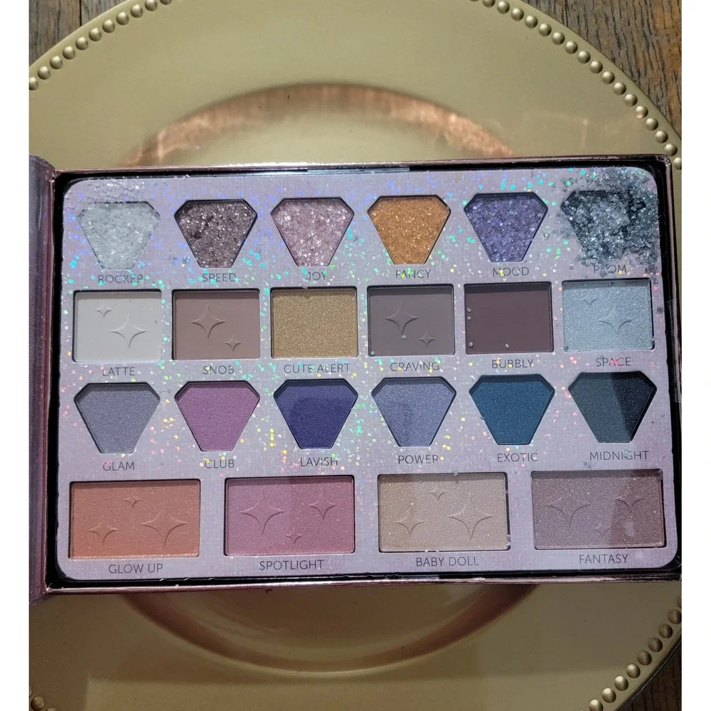 Smoke & Mirrors You're A Goddess 22 PC Face & Eye Palette Holographic Pink